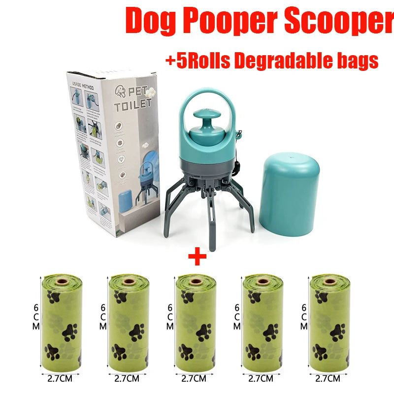 Hands-Free Dog Waste Scooper