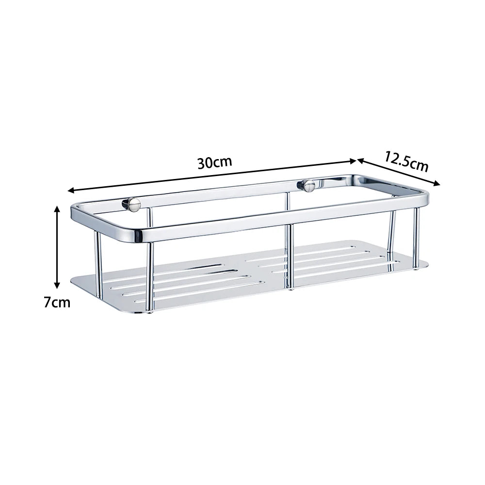 Stainless Steel Corner Bathroom Shelf