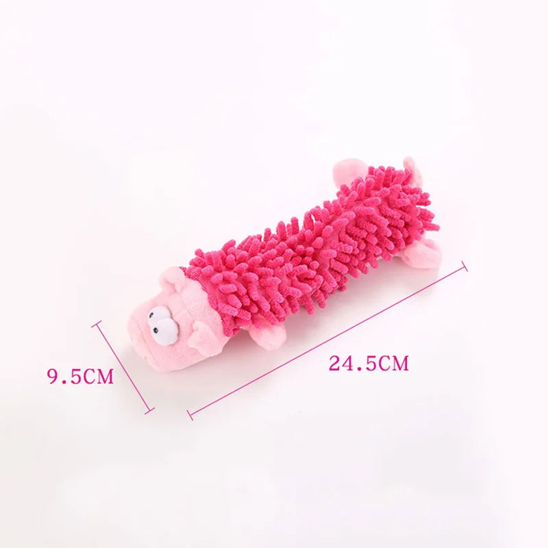 Squeaky Plush Dog Toy for Small Dogs