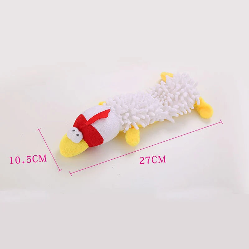 Squeaky Plush Dog Toy for Small Dogs