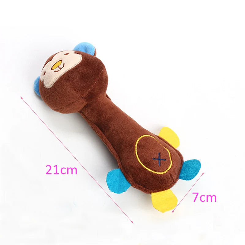 Squeaky Plush Dog Toy for Small Dogs