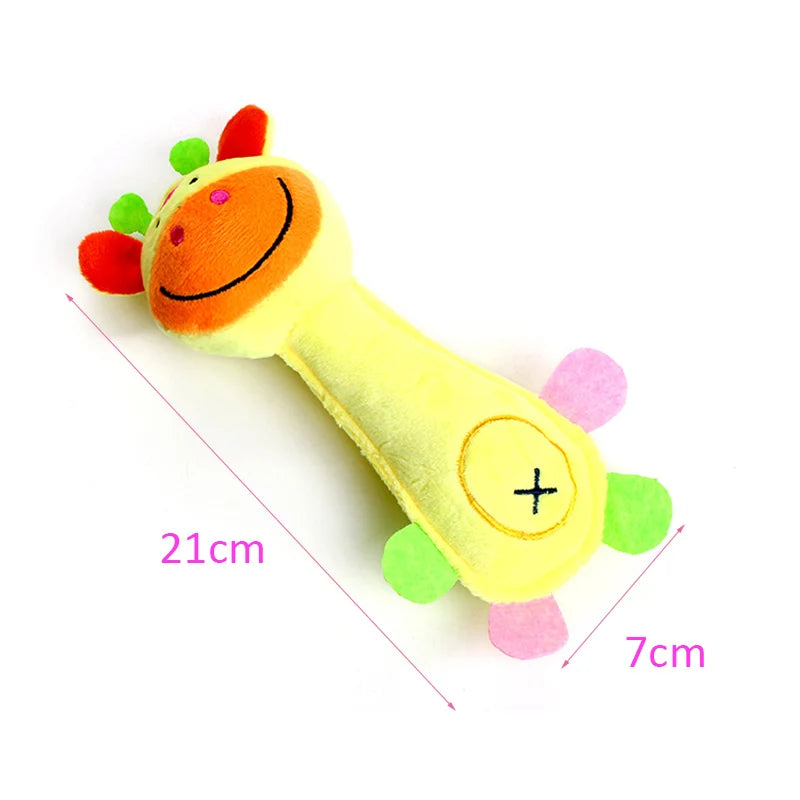 Squeaky Plush Dog Toy for Small Dogs