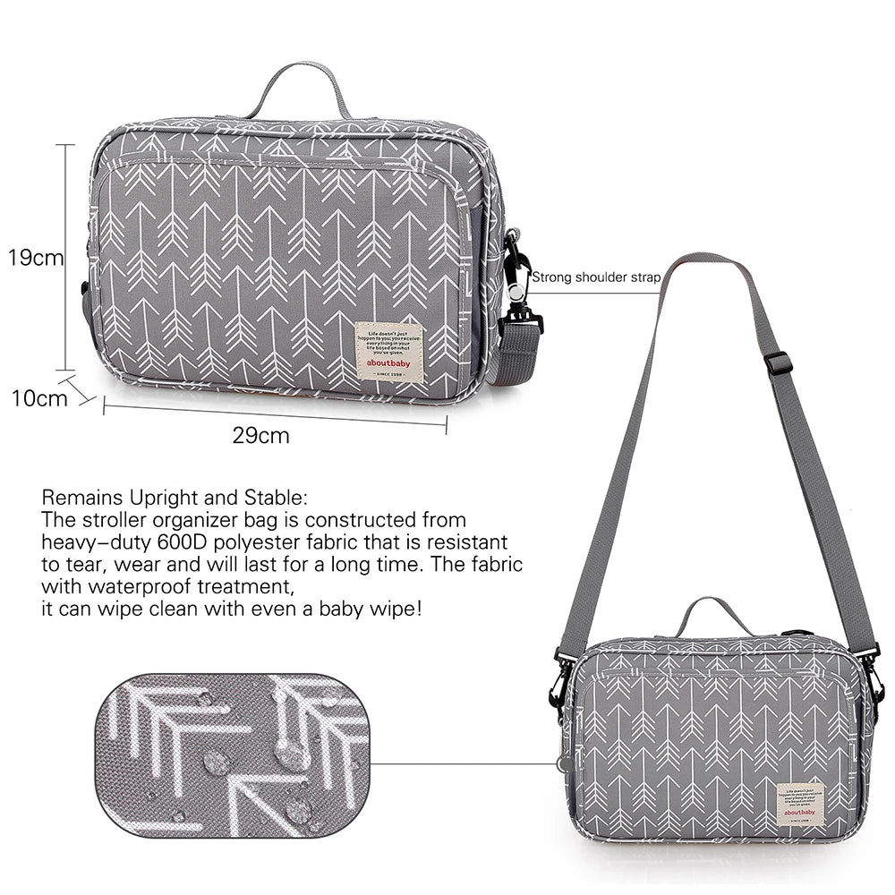 Waterproof Stroller Organiser Bag