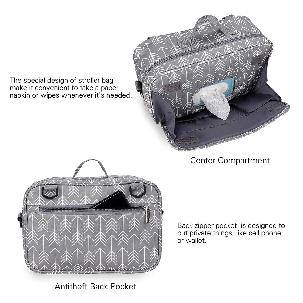 Waterproof Stroller Organiser Bag