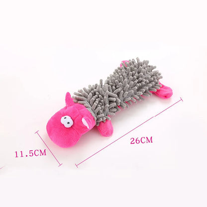 Squeaky Plush Dog Toy for Small Dogs