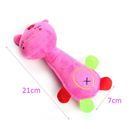 Squeaky Plush Dog Toy for Small Dogs