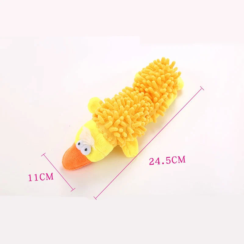 Squeaky Plush Dog Toy for Small Dogs