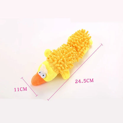 Squeaky Plush Dog Toy for Small Dogs