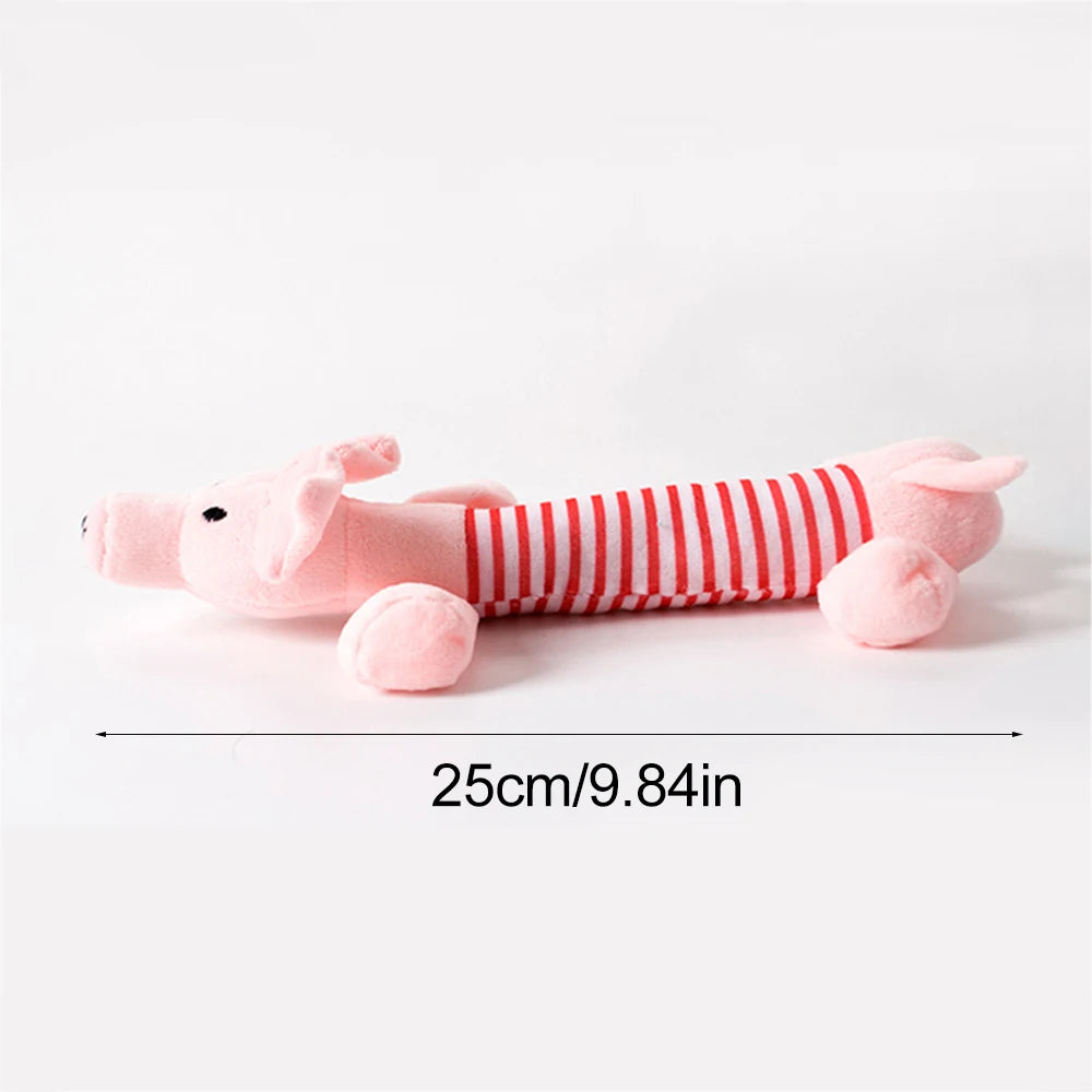 Squeaky Plush Duck Dog Toy
