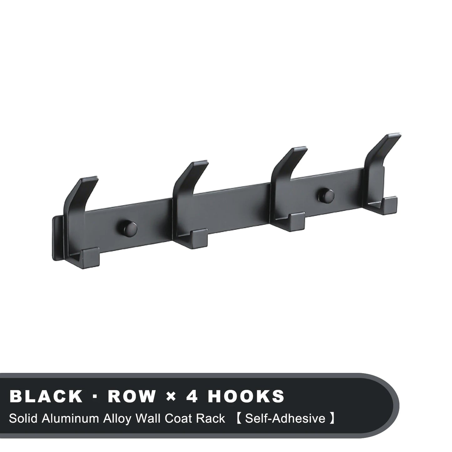 Self-Adhesive Wall Hooks Coat Rack