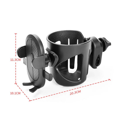 Anti-Slip Universal Stroller Cup Holder