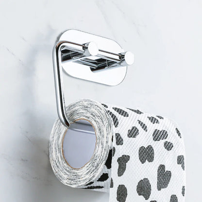 Adhesive Stainless Steel Toilet Roll Holder
