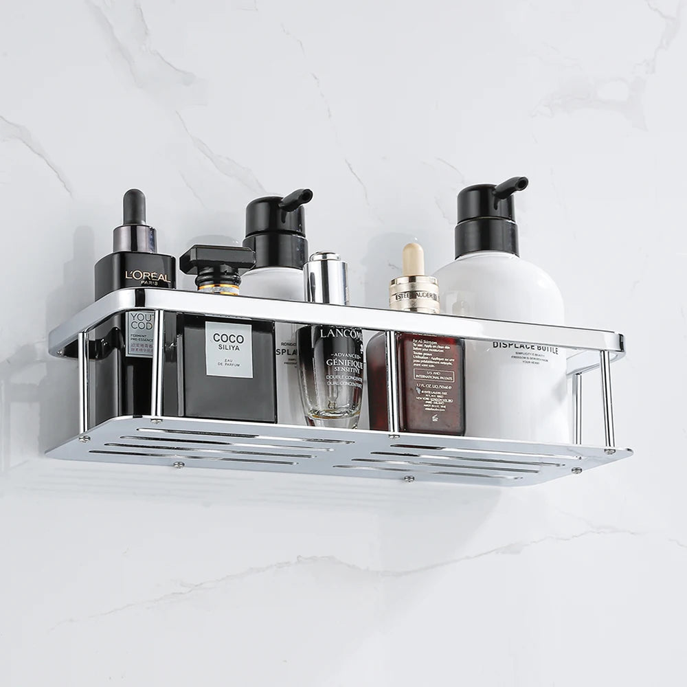 Stainless Steel Corner Bathroom Shelf