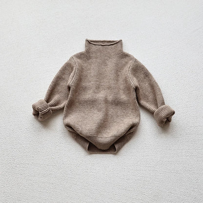 Kids Turtleneck Knit Sweater