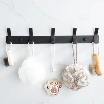 Self-Adhesive Wall Hooks Coat Rack