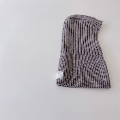 Baby Knitted Hooded Scarf