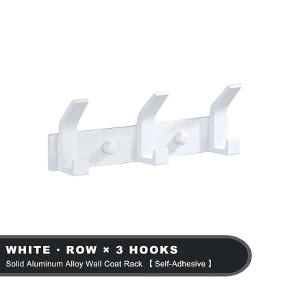 Self-Adhesive Wall Hooks Coat Rack