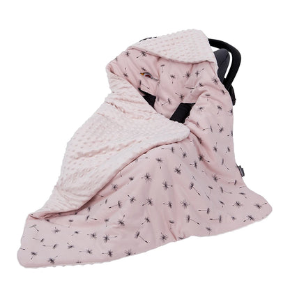 Newborn Hooded Stroller Blanket Wrap