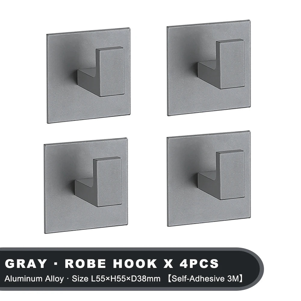 Strong Adhesive Wall Hooks Multi-Pack