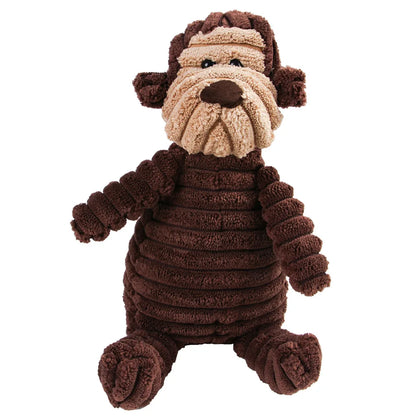 Corduroy Molar Plush Dog Toy