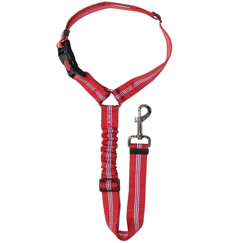 Reflective Dog Car Seat Belt