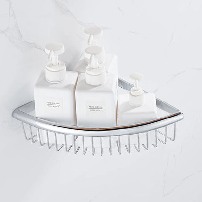 Chrome Triangle Corner Shower Caddy