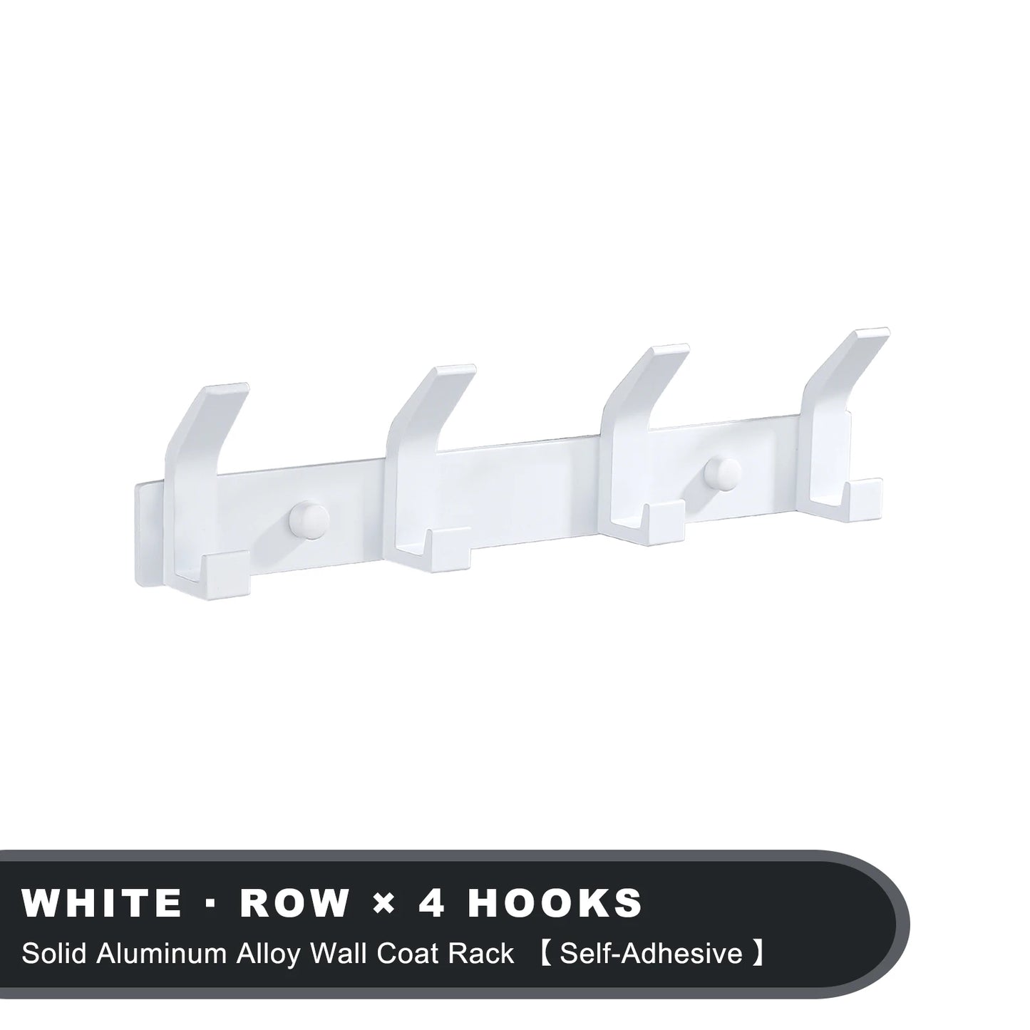 Self-Adhesive Wall Hooks Coat Rack