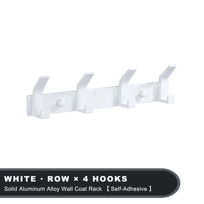 Self-Adhesive Wall Hooks Coat Rack