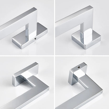 Chrome Single Towel Rail 30-80cm