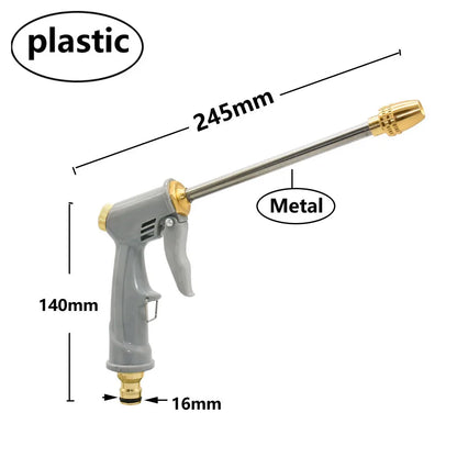 High Pressure Spray Water Gun Garden Nozzle