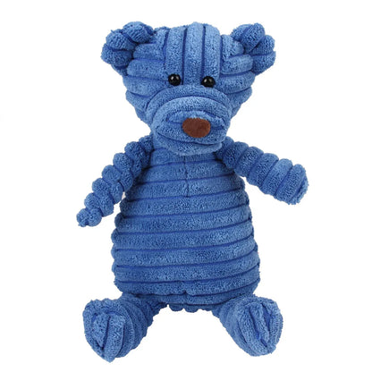 Corduroy Molar Plush Dog Toy