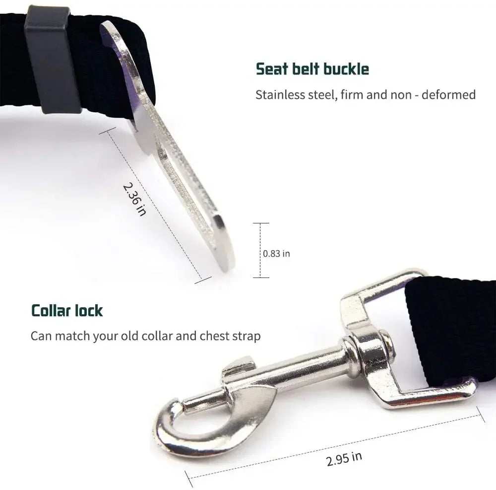 Dog & Cat Car Seat Belt Safety Clip