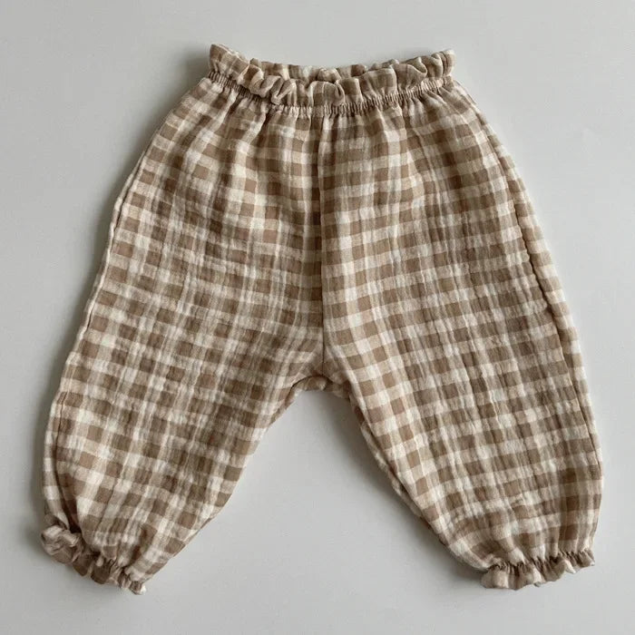 Baby Girls Printed Casual Pants