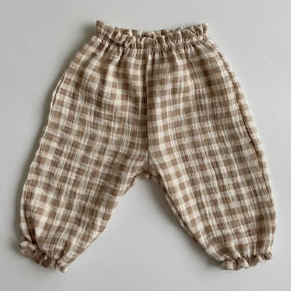 Baby Girls Printed Casual Pants