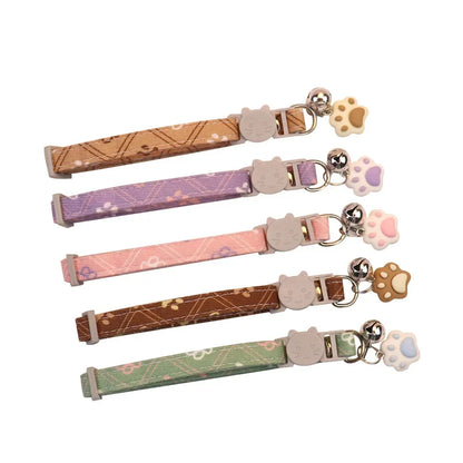 Adjustable Bell Collar for Cats & Small Dogs