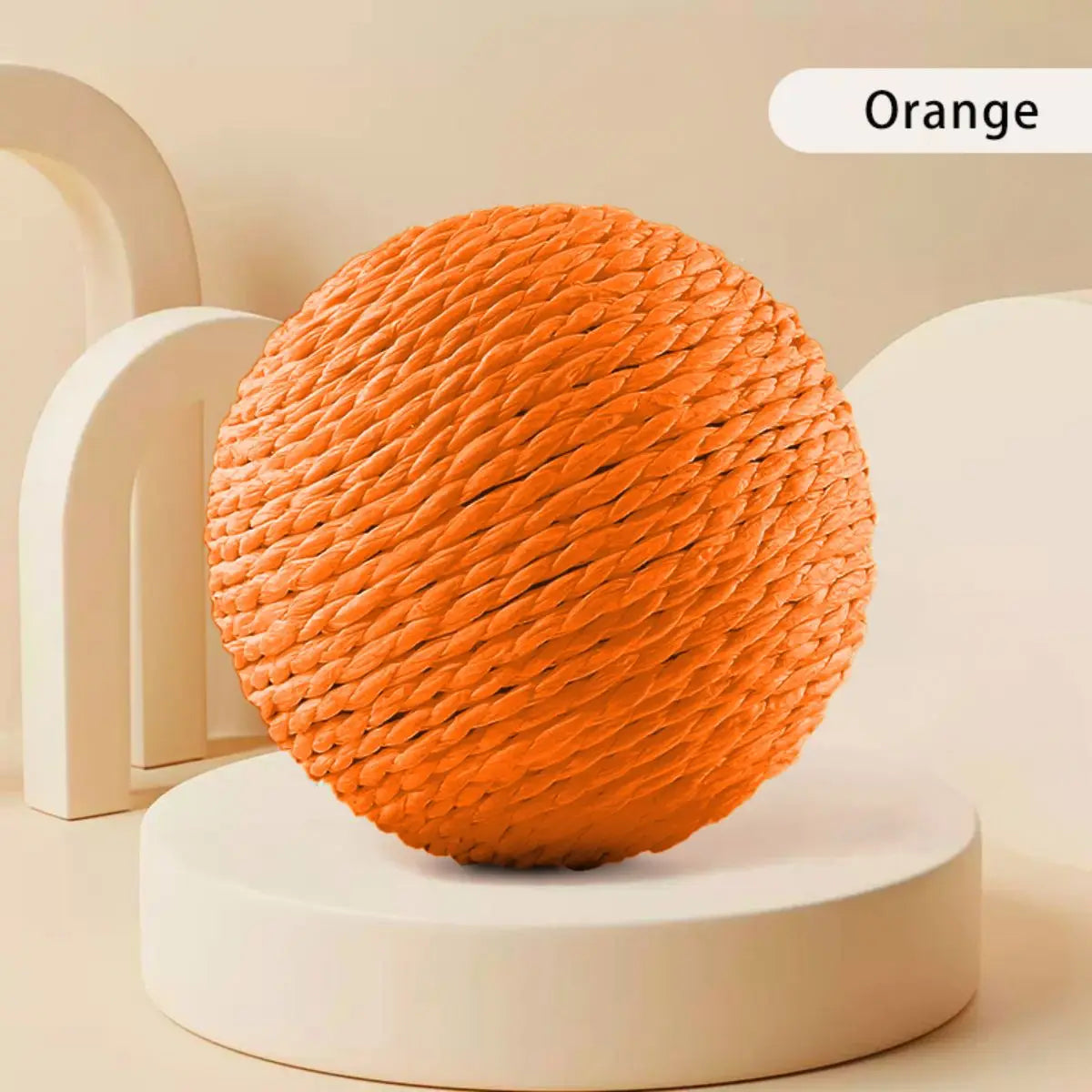 Sisal Cat Scratching Ball Toy