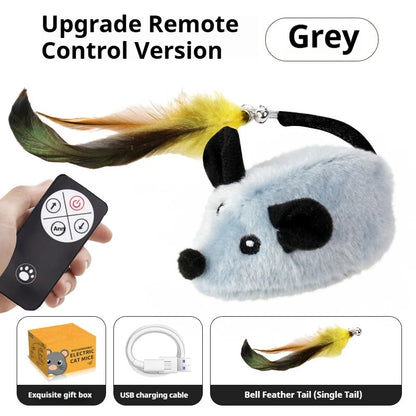 Electronic Moving Mouse Cat Toy