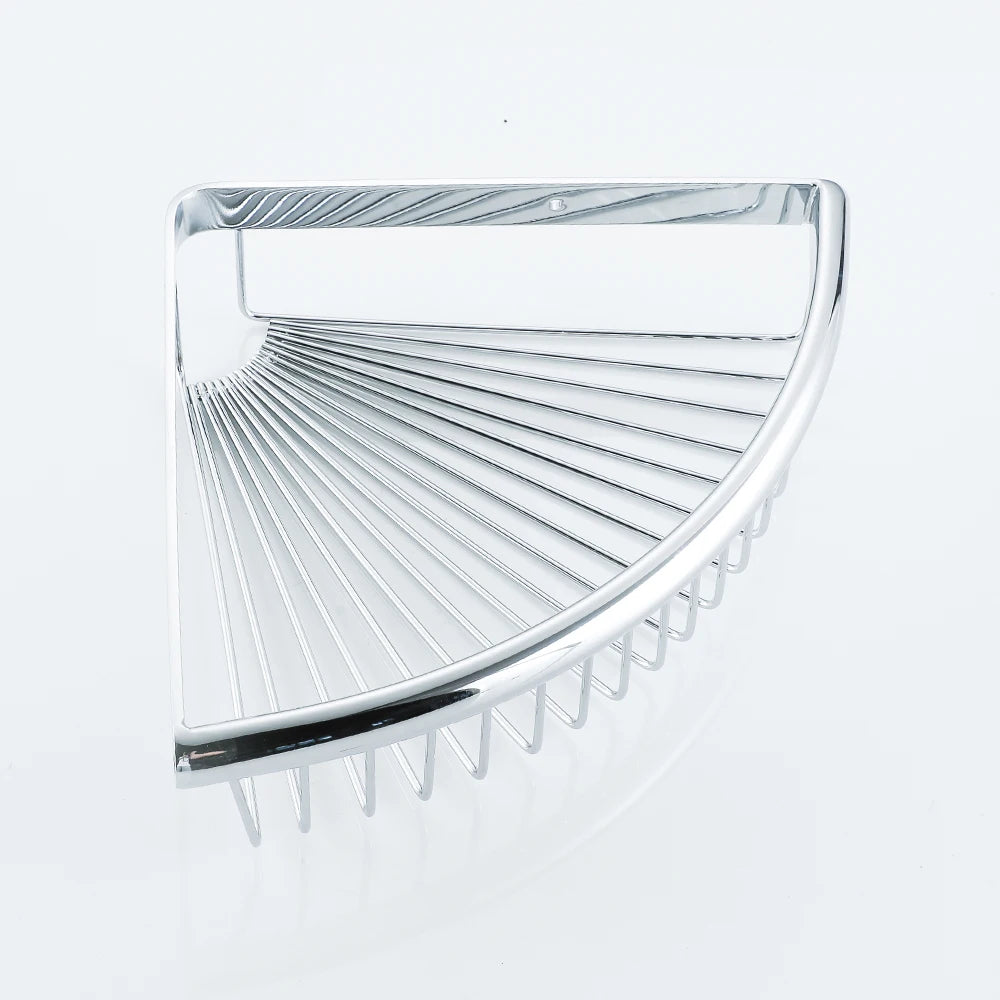 Chrome Triangle Corner Shower Caddy