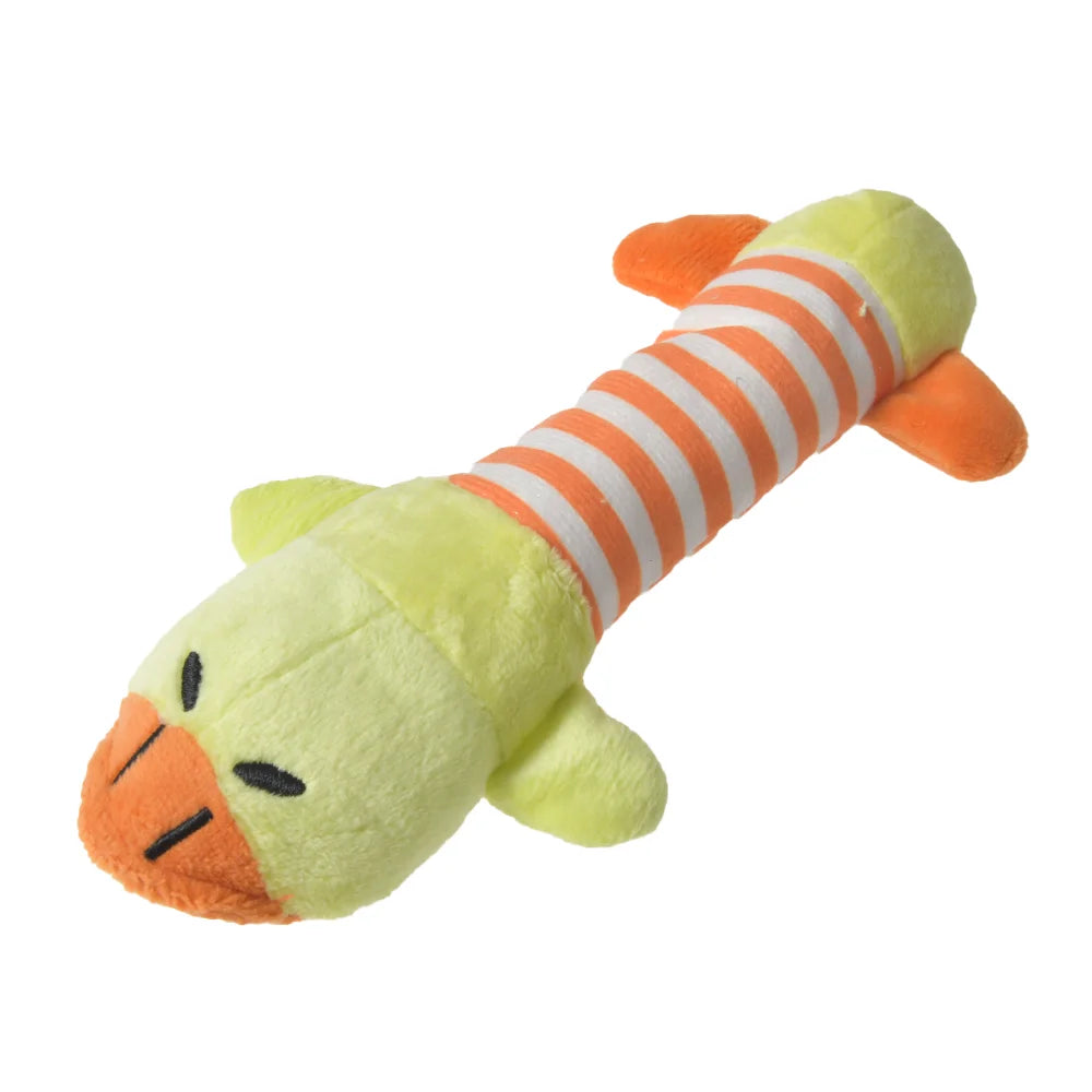 Interactive Plush Dinosaur Dog Toy