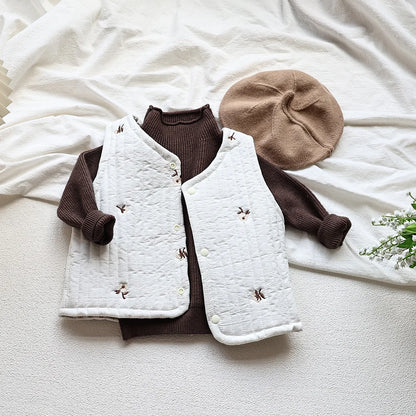 Kids Turtleneck Knit Sweater