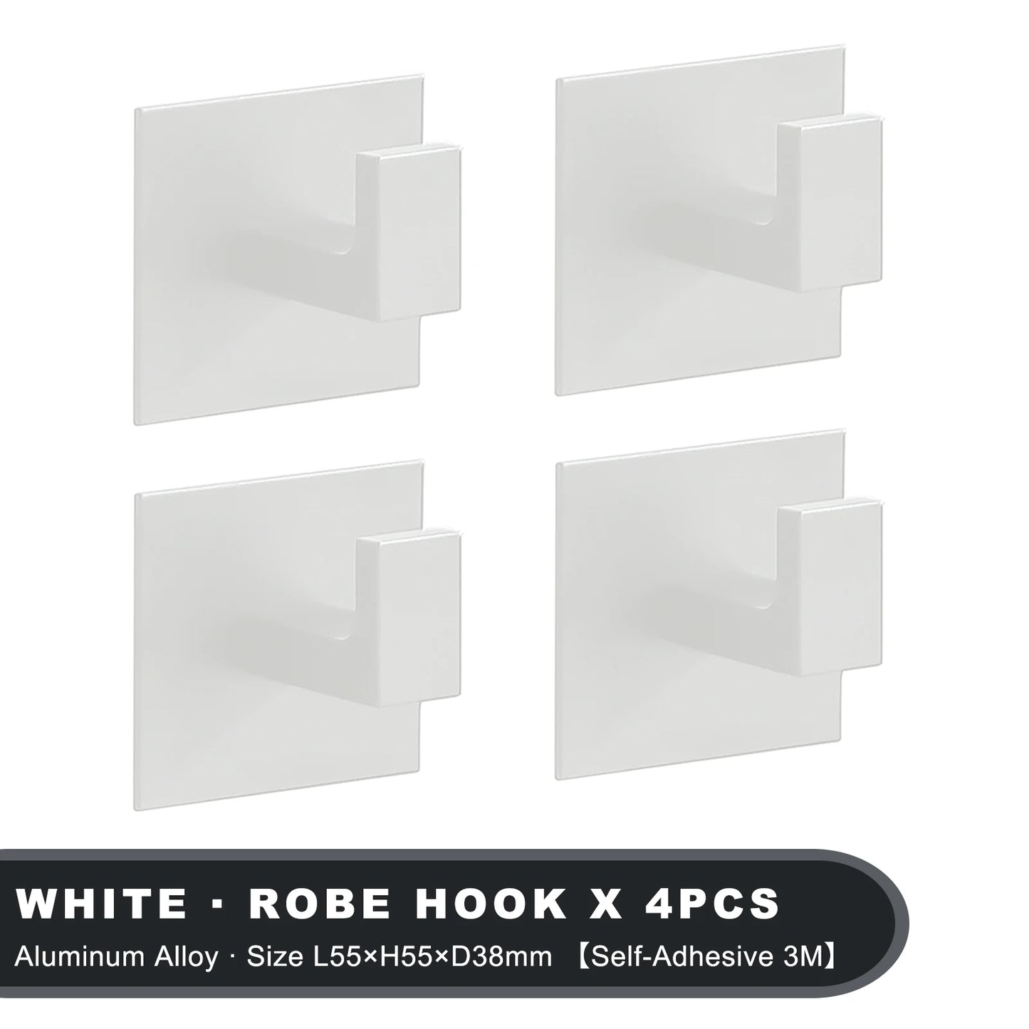Strong Adhesive Wall Hooks Multi-Pack