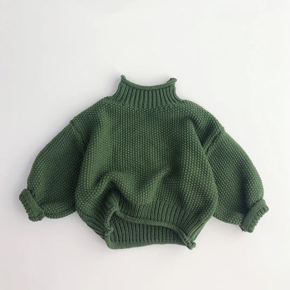 Kids Korean-Style Knit Sweater