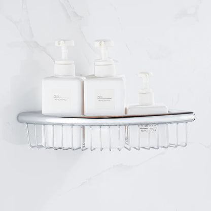 Chrome Triangle Corner Shower Caddy