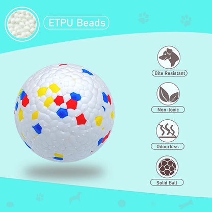 High-Elasticity Rubber Dog Ball Toy