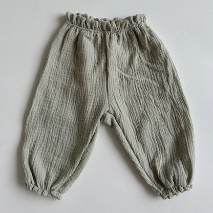Baby Girls Printed Casual Pants