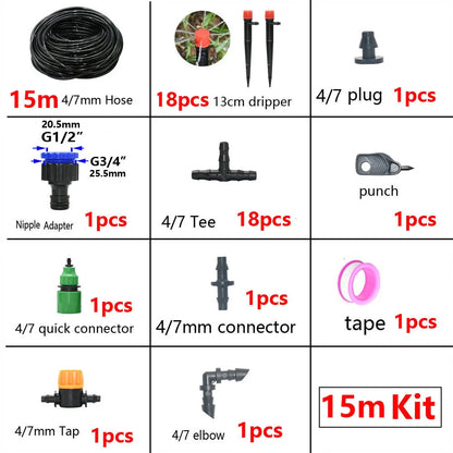 Automatic Drip Irrigation & Watering Kit