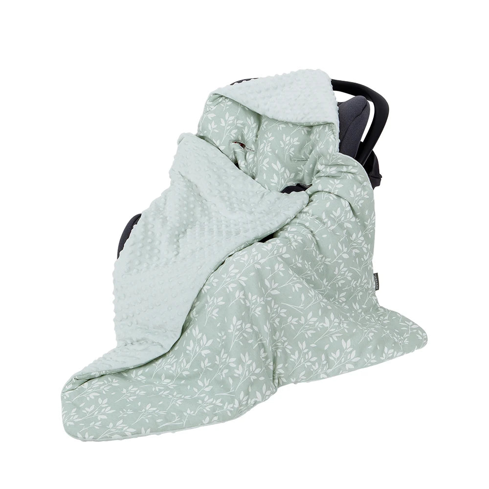 Newborn Hooded Stroller Blanket Wrap