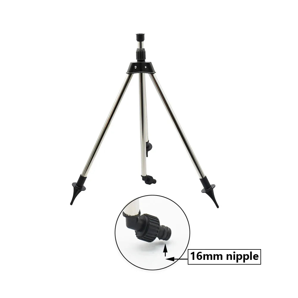 360 Deg Rotating Jet Sprinkler Metal Tripod Bracket