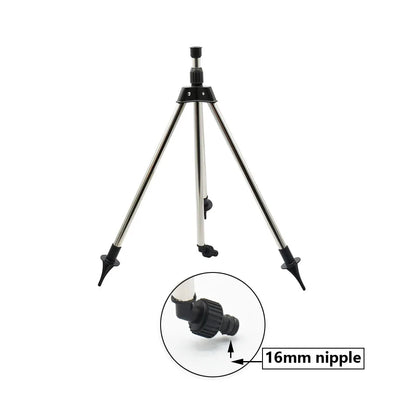 360 Deg Rotating Jet Sprinkler Metal Tripod Bracket