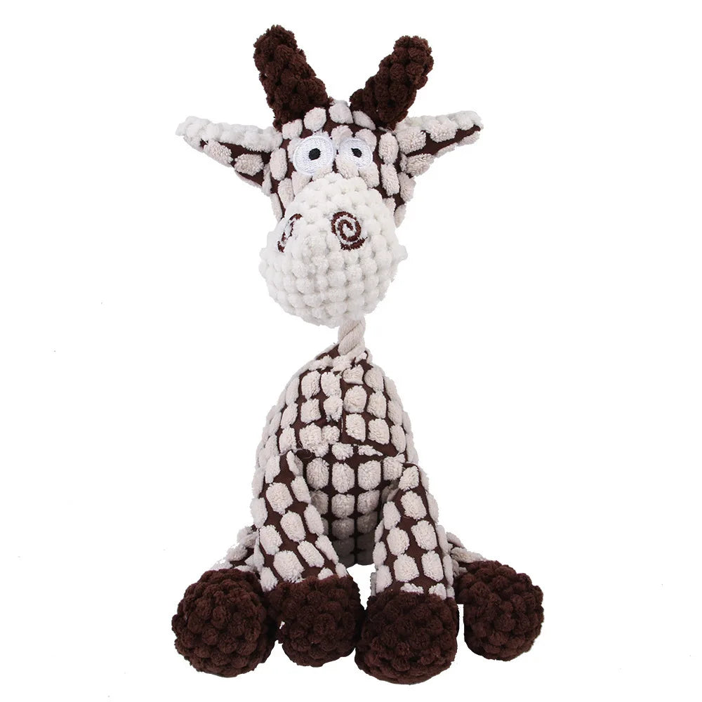 Corduroy Molar Plush Dog Toy